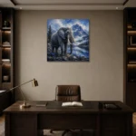 Premium Wall Art Kare Html Edition – ANIMALNW2175 displayed in a contemporary gallery-inspired room