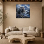 Premium Wall Art Kare Html Edition – ANIMALNW2175 presented in a sophisticated home setting