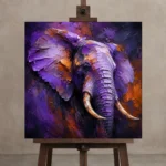 Premium Wall Art Kare Html Edition – ANIMALNW2179 displayed on a studio easel