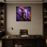 Premium Wall Art Kare Html Edition – ANIMALNW2179 displayed in a contemporary gallery-inspired room