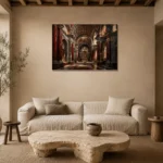 Premium Wall Art Yatay Html Edition – ARCHITECTURENW2001 presented in a sophisticated home setting