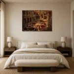 Premium Wall Art Yatay Html Edition – ARCHITECTURENW2002 showcased in an elegant minimalist interior