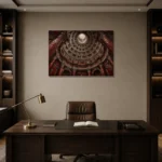 Premium Wall Art Yatay Html Edition – ARCHITECTURENW2003 displayed in a contemporary gallery-inspired room
