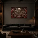 Premium Wall Art Yatay Html Edition – ARCHITECTURENW2003 shown in a warm modern interior