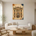 Premium Wall Art Dikey Html Edition – ARCHITECTURENW2004 styled in a refined neutral interior