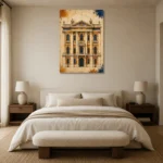 Premium Wall Art Dikey Html Edition – ARCHITECTURENW2004 showcased in an elegant minimalist interior
