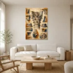 Premium Wall Art Dikey Html Edition – ARCHITECTURENW2006 styled in a refined neutral interior