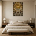 Premium Wall Art Dikey Html Edition – ARCHITECTURENW2008 showcased in an elegant minimalist interior