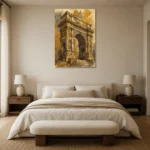 Premium Wall Art Dikey Html Edition – ARCHITECTURENW2009 showcased in an elegant minimalist interior