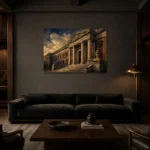 Premium Wall Art Yatay Html Edition – ARCHITECTURENW2011 shown in a warm modern interior