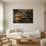 Premium Wall Art Yatay Html Edition – ARCHITECTURENW2012 styled in a refined neutral interior