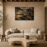 Premium Wall Art Yatay Html Edition – ARCHITECTURENW2012 presented in a sophisticated home setting