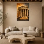 Premium Wall Art Dikey Html Edition – ARCHITECTURENW2016 presented in a sophisticated home setting