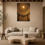 Premium Wall Art Dikey Html Edition – ARCHITECTURENW2017 presented in a sophisticated home setting