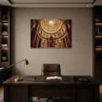 Premium Wall Art Yatay Html Edition – ARCHITECTURENW2023 displayed in a contemporary gallery-inspired room