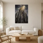 Premium Wall Art Dikey Html Edition – ARCHITECTURENW2040 styled in a refined neutral interior