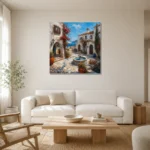 Premium Wall Art Kare Html Edition – ARCHITECTURENW2043 styled in a refined neutral interior