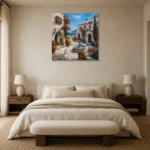 Premium Wall Art Kare Html Edition – ARCHITECTURENW2043 showcased in an elegant minimalist interior