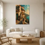 Premium Wall Art Dikey Html Edition – ARCHITECTURENW2052 styled in a refined neutral interior