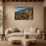 Premium Wall Art Yatay Html Edition – ARCHITECTURENW2056 presented in a sophisticated home setting