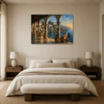 Premium Wall Art Yatay Html Edition – ARCHITECTURENW2057 showcased in an elegant minimalist interior