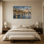 Premium Wall Art Yatay Html Edition – ARCHITECTURENW2063 showcased in an elegant minimalist interior