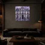 Premium Wall Art Kare Html Edition – ARCHITECTURENW2070 shown in a warm modern interior