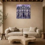 Premium Wall Art Kare Html Edition – ARCHITECTURENW2070 presented in a sophisticated home setting