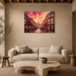 Premium Wall Art Yatay Html Edition – ARCHITECTURENW2073 presented in a sophisticated home setting