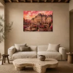 Premium Wall Art Yatay Html Edition – ARCHITECTURENW2074 presented in a sophisticated home setting