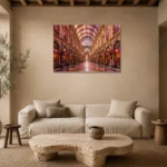 Premium Wall Art Yatay Html Edition – ARCHITECTURENW2075 presented in a sophisticated home setting