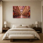 Premium Wall Art Yatay Html Edition – ARCHITECTURENW2075 showcased in an elegant minimalist interior