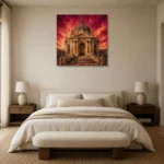 Premium Wall Art Kare Html Edition – ARCHITECTURENW2076 showcased in an elegant minimalist interior