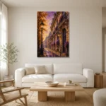 Premium Wall Art Dikey Html Edition – ARCHITECTURENW2079 styled in a refined neutral interior