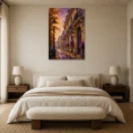 Premium Wall Art Dikey Html Edition – ARCHITECTURENW2079 showcased in an elegant minimalist interior