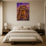 Premium Wall Art Dikey Html Edition – ARCHITECTURENW2081 showcased in an elegant minimalist interior