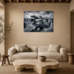 Premium Wall Art Yatay Html Edition – ARCHITECTURENW2090 presented in a sophisticated home setting