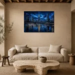 Premium Wall Art Yatay Html Edition – ARCHITECTURENW2096 presented in a sophisticated home setting