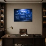 Premium Wall Art Yatay Html Edition – ARCHITECTURENW2100 displayed in a contemporary gallery-inspired room