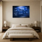Premium Wall Art Yatay Html Edition – ARCHITECTURENW2100 showcased in an elegant minimalist interior