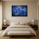 Premium Wall Art Yatay Html Edition – ARCHITECTURENW2102 showcased in an elegant minimalist interior