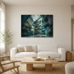 Premium Wall Art Yatay Html Edition – ARCHITECTURENW2108 styled in a refined neutral interior