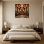 Premium Wall Art Kare Html Edition – ARCHITECTURENW2114 showcased in an elegant minimalist interior