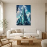 Premium Wall Art Dikey Html Edition – ARCHITECTURENW2118 styled in a refined neutral interior