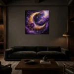 Premium Wall Art Kare Html Edition – ASTROLOGYNW2001 shown in a warm modern interior