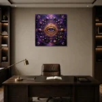 Premium Wall Art Kare Html Edition – ASTROLOGYNW2003 displayed in a contemporary gallery-inspired room
