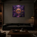 Premium Wall Art Kare Html Edition – ASTROLOGYNW2003 shown in a warm modern interior