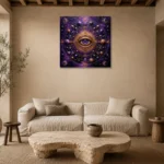 Premium Wall Art Kare Html Edition – ASTROLOGYNW2003 presented in a sophisticated home setting