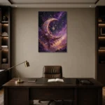Premium Wall Art Dikey Html Edition – ASTROLOGYNW2004 displayed in a contemporary gallery-inspired room