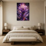 Premium Wall Art Dikey Html Edition – ASTROLOGYNW2005 showcased in an elegant minimalist interior